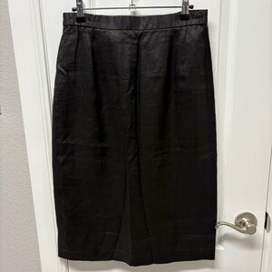 Belldini 100% Linen Skirt Vintage Size 12